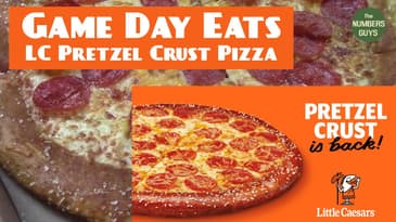 Game Day Eats - Little Caesars Pretzel Crust Pizza