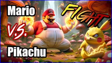 Who Would Win? Mario VS Pikachu!