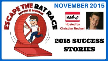 Escape The Rat Race - Personal Invite to Join our last meetup of the 2015