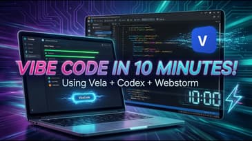 đ VIBE CODING a Task Manager in 10 Minutes with Vela + Codex + Webstorm