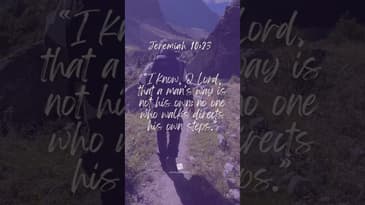 #Bible Verse - Jeremiah 10:23‬ - #motivation  #faith #inspiration