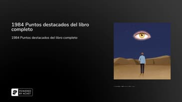 1984 Puntos destacados del libro completo