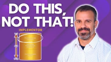 Do's and Don'ts for a 1-3 in Implementor