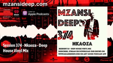 Deep House Vinyl Mix - Nkaoza - Mzansi Deep 374