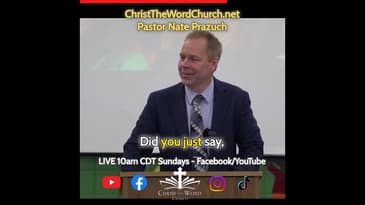 We Are All Born Spiritually Blind Until Jesus Gives Us Sight