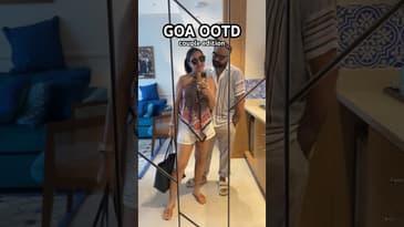 Goa outfit check! 🏝️👩🏽‍❤️‍👨🏾