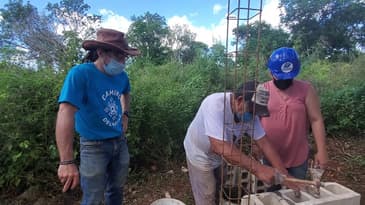 Mayan Masters At Work! ( Corporate Group In Mexico with Globe Aware - Nov. 2020 )