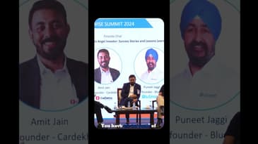 Amit Jain | Puneet Jaggi | Fireside Chat | Full Video out on our channel #startups #ipv #wealthwise
