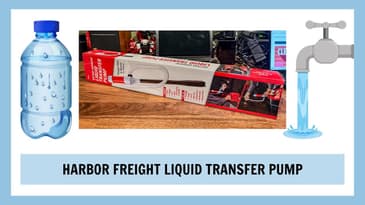 Harbor Freight Liquid Transfer Pump UNBOXED! 🤯 Insane Value or Total Letdown? Watch My First Look!