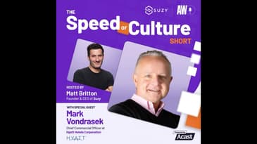 Suite Innovations: Mark Vondrasek on Hyatt Hotels' Path to Personalized Hospitality | Short