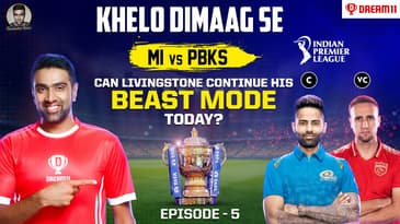 Can Livingstone Continue his BEAST MODE Today? | MI vs PBKS | Khelo Dimaag Se | E5 | My Dream 11