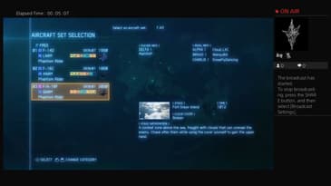 MattAVP's Live Ace Combat 7 PS4 Broadcast