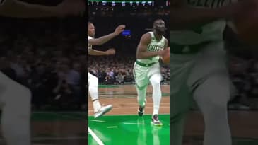 Jaylen Brown killer crossover on Cam Reddish
