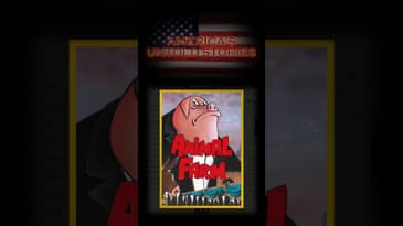 The CIA Funded George Orwell Animal Farm movie #shorts