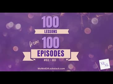 100 Things Learned About Mental Health, Motivation, Inspiration, & Positivity (61-80)