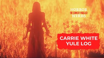 Horror Yule Log 🔥 Carrie Prom Scene | Christmas Horror Loop