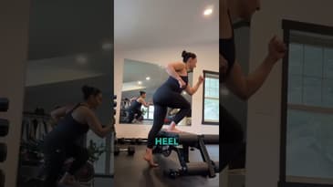 Step Ups for Better Glutes! #glutes #exercise