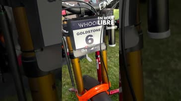 Jackson Goldstone’s Santa Cruz V10 from Loudenvielle. 🤩