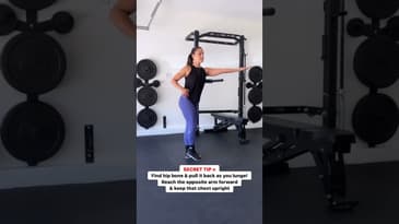 Proper Side Lunge for Glute Workout