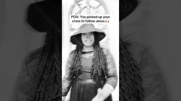 POV: You Picked Up Your Cross To Follow Jesus