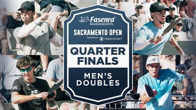 B.Johns/Tardio v Vich/Hovenier at the Fasenra Sacramento Open