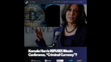 #Kamala Harris REFUSES Bitcoin Conference, “Criminal Currency”? (OOC)