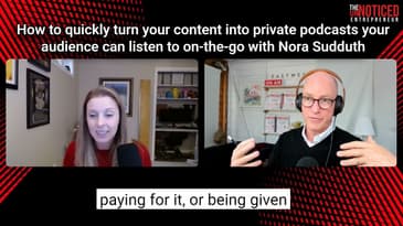 How to quickly turn your content into private podcasts your audience can listen to on-the-go