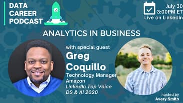 Interview With Greg Conquillo - Analytics in Business