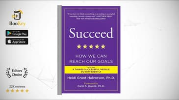 Succeed    Book Summary  By Heidi Grant   How we can reach our goals