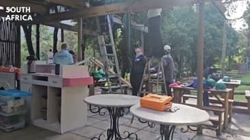 A Tour of the Worksite! South Africa with Globe Aware (CHG EVT Group)