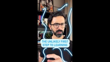 The surprising first step to #learning is being #awkward