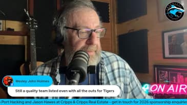 TeamList Tuesday Rd 9, 2026 vs Wests Tigers