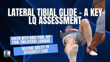 A Key Ankle and Lower Body Assessment - Knee Pain, Hip Pain with Squat, Runners Knee and LBP