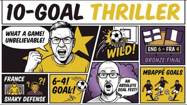 A 10-Goal Bronze Madness & The Grand Final Preview! 🏴🇫🇷🇪🇸🇦🇷 | World Cup Daily #48
