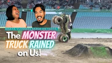Bisaya Vloggers Barok and Takya | The Monster Truck Rained on Us!