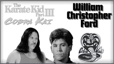 "Cobra Kai" and "The Karate Kid Part 3" | Actor: William Christopher Ford | (Dennis de Guzman)