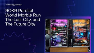 ROKR Parallel World Marble Run The Last City & The Future City