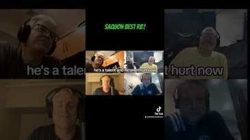 Is Saquon the best available RB this year?  #podcast #fantasyfootball #guillotine #comedy #nfl