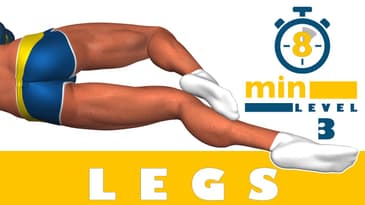 Allenamento Gambe in 8 minuti - Livello 3