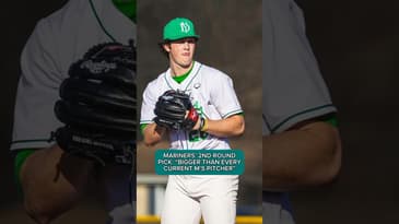 Mariners’ Draft Pick could see the big  leagues sooner than you think 👀 #mariners #mlb