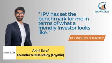 Akhil Saraf | Founder & CEO | Reloy (Loyalie) | On his Journey with Inflection Point Ventures