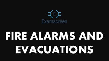 Examscreen: Fire Alarms and Evacuations