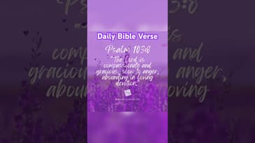 Daily Devotional - Psalm 103:8 - #inspirational #inspiration #bible