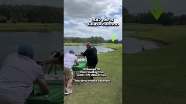 The $500 Golf Cannon Hits 547 Yards