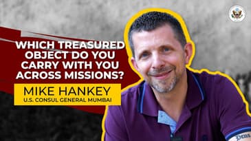 You Asked, #CGHankey Answered: Which Treasured Object Do You Carry With You Across Missions?