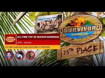 Survivor Top 40 Countdown #25 - Survivor: Samoa