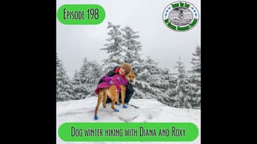 Episode 198 - Winter Hiking with Dogs featuring Diana aka natureaddictladyand Roxy