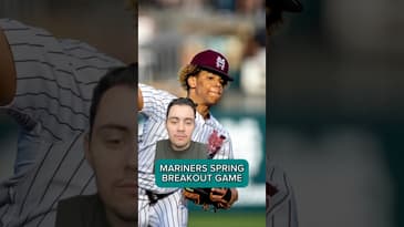 The Debut Of The Mariners SWITCH-PITCHER 👀 #mariners #mlb #baseball