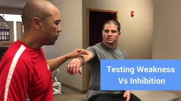 Testing Weakness vs Inhibition