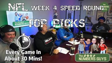 NFL WEEK 4 SPEED ROUND & TOP PICKS